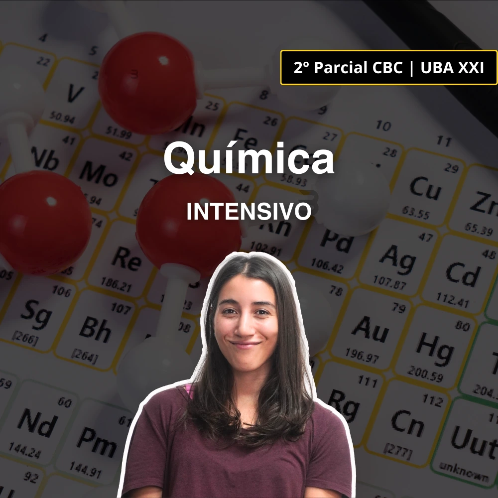 Intensivo Química  | CBC | UBA XXI- Segundo Parcial