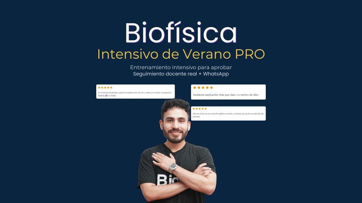 Biofísica Intensivo de verano PRO CBC Ghirardosi Parte 1