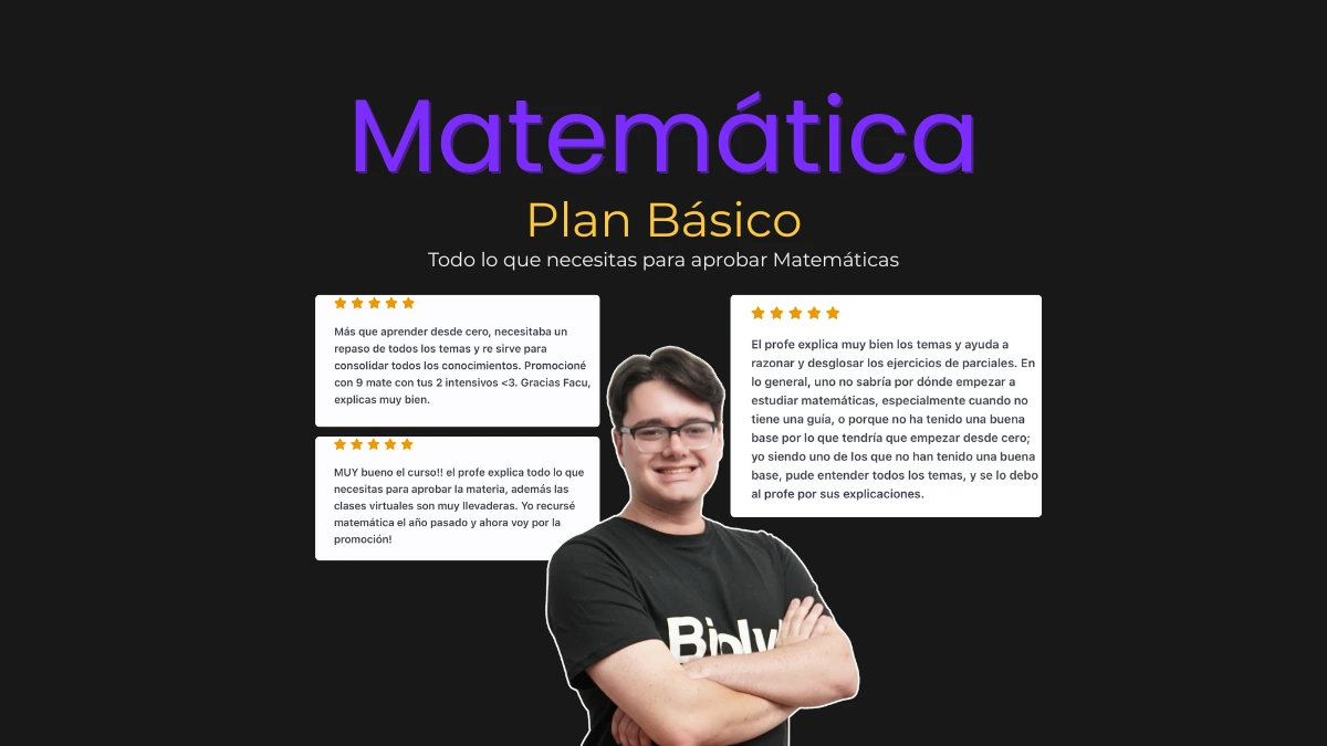 Matemática Segundo Parcial BÁSICO UBAXXI