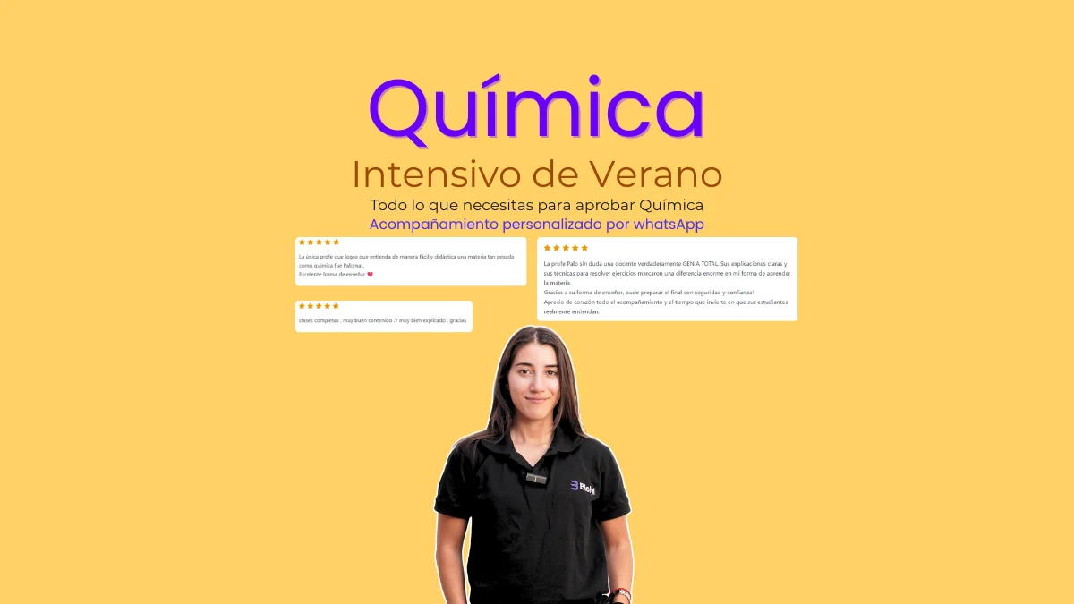 Química 05 Intensivo de Verano GRABADO | CBC Idoyaga