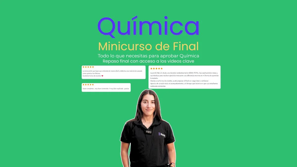 MiniCurso de Verano y Final Química