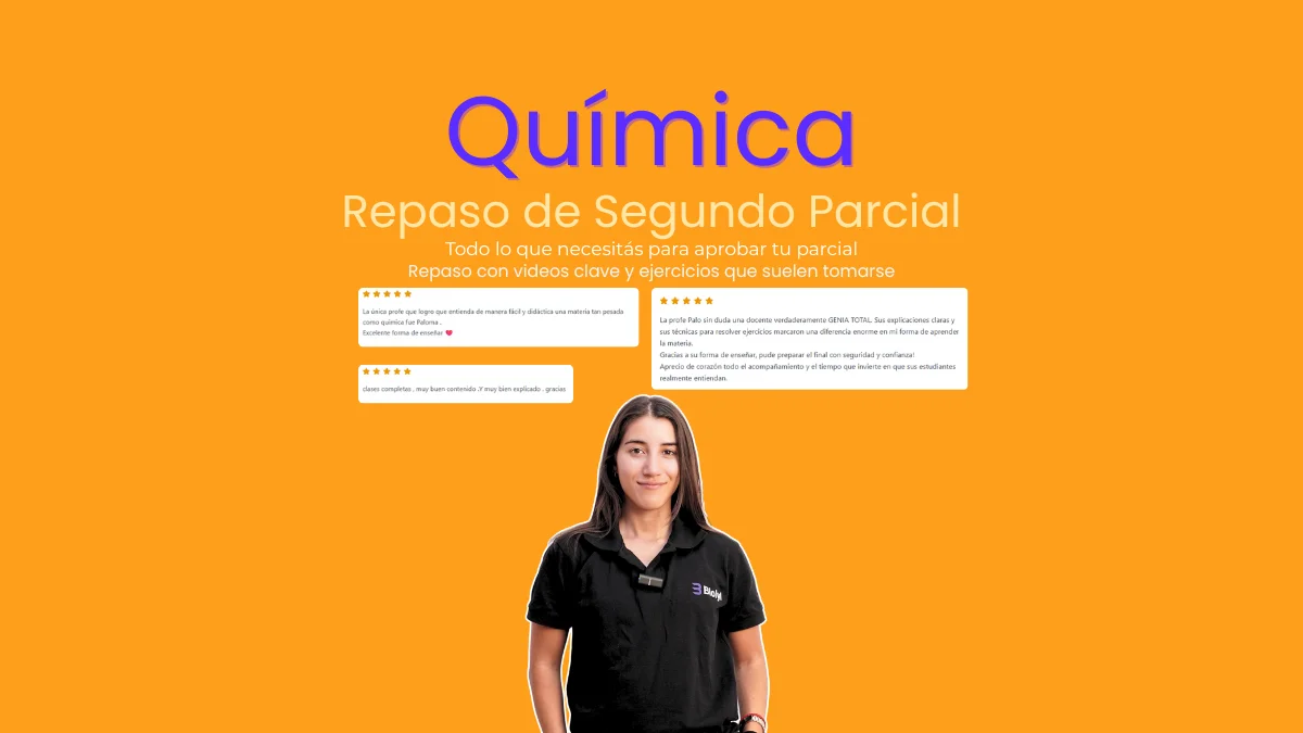 Química Segundo Parcial Intensivo UBA XXI I GRABADO