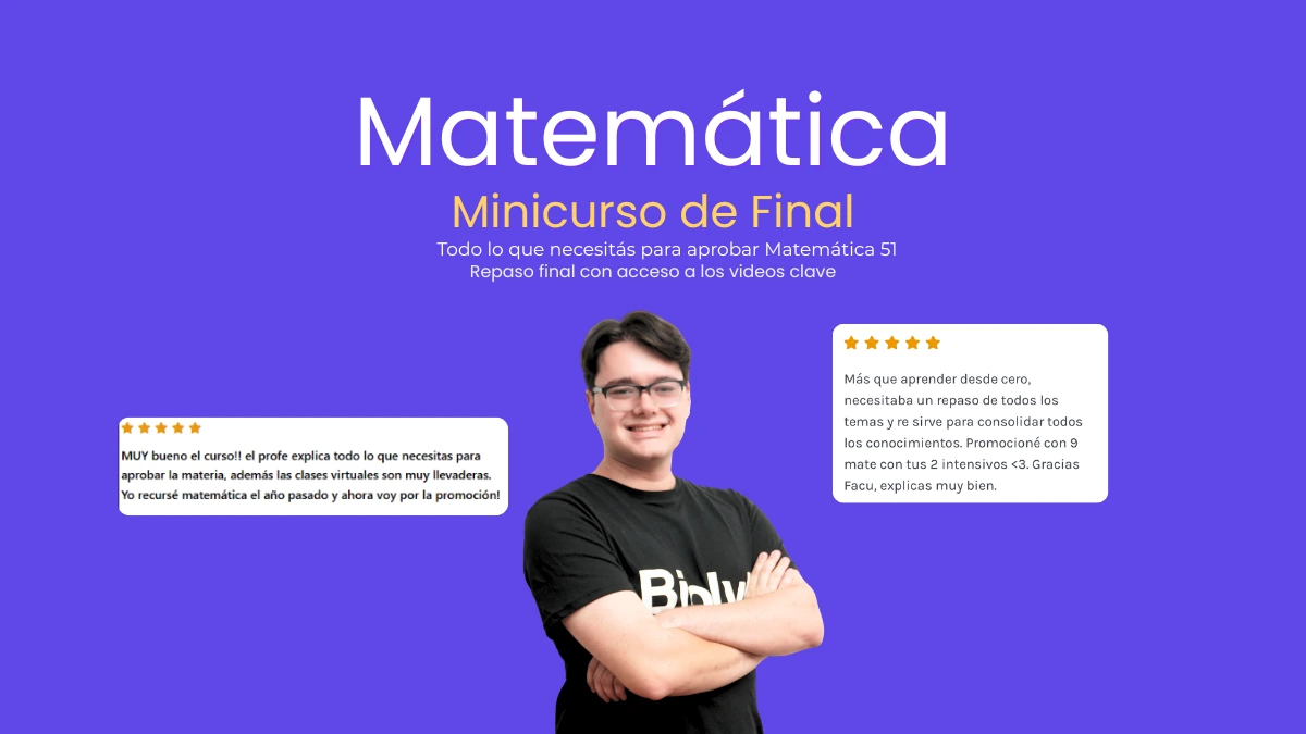 Ejercicios de Final Matemática